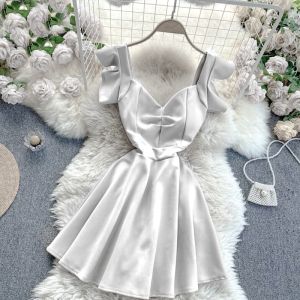 Бяла рокля MS3353