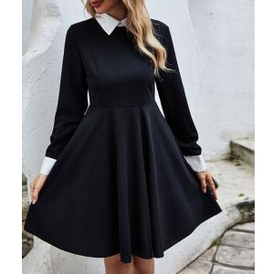 Черна рокля MS3428
